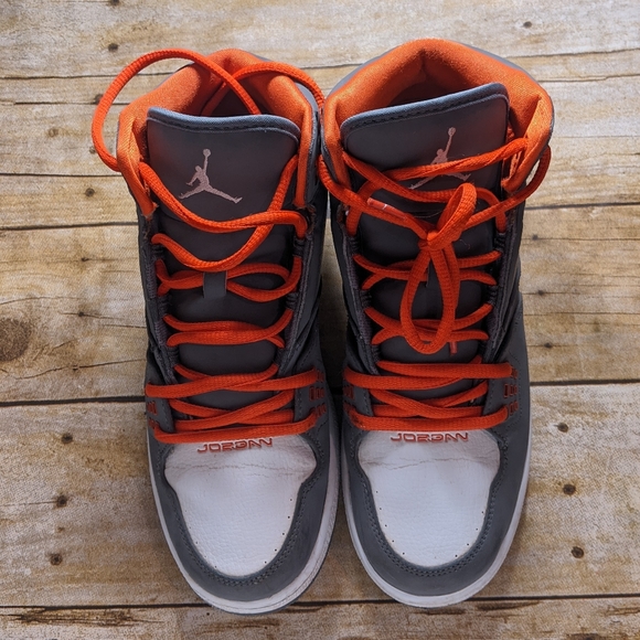 Nike jordan 1 flight cool grey team orange - Picture 6 of 7